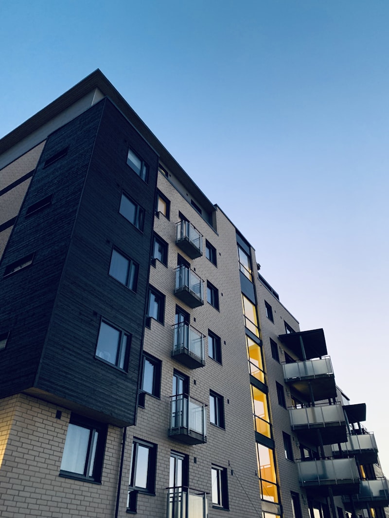 Appartementencomplex reiniging